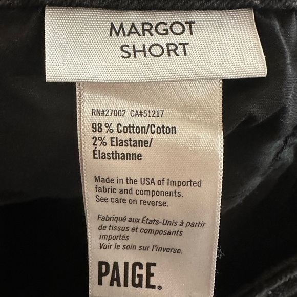 Paige Margot Denim Shorts (Sz 31) - Picture 4 of 5